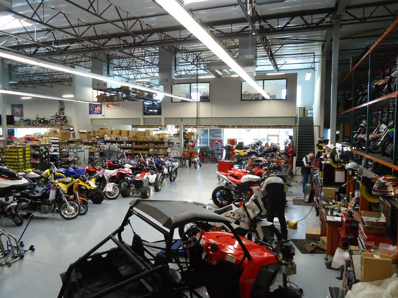 Interior of Langston Motorsports store. #1