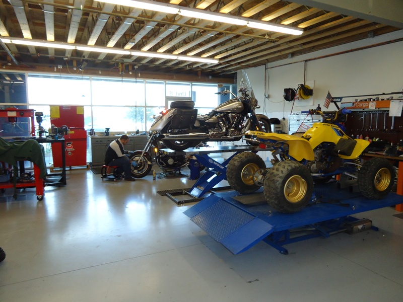 Interior of Langston Motorsports store. #2